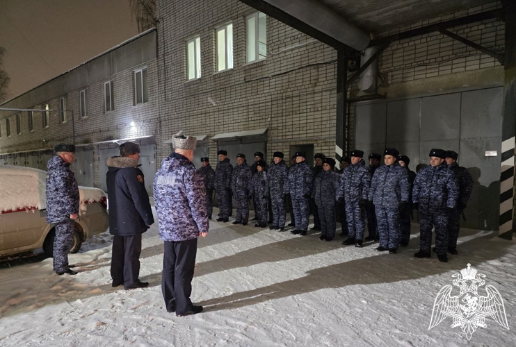 В Карелии сотрудники Росгвардии обеспечили общественный порядок в новогоднюю ночь