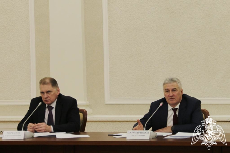 Руководитель территориального управления Росгвардии принял участие в заседании антитеррористической комиссии