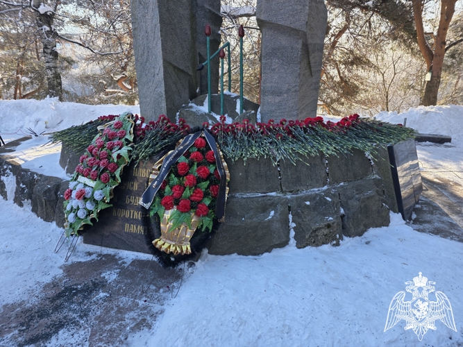 Представитель Росгвардии почтил память россиян, исполнявших служебный долг за пределами Отечества