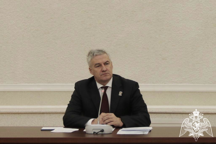 Участником координационного совещания по обеспечению правопорядка стал начальник территориального управления Росгвардии
