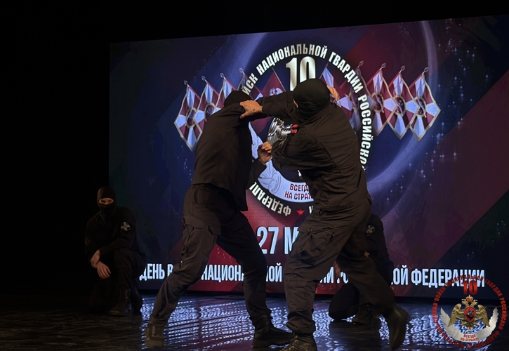 В столице Карелии состоялся праздничный концерт по случаю десятилетия Росгвардии