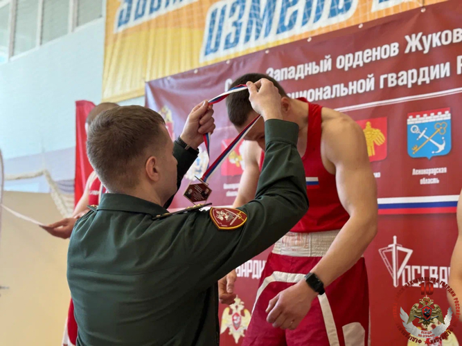 Карельские росгвардейцы приняли участие в чемпионате Северо-Западного округа Росгвардии по боксу (видео)