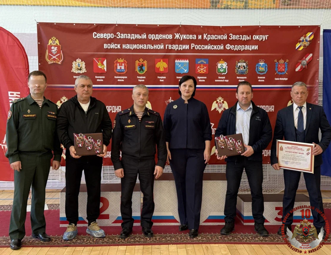 Карельские росгвардейцы приняли участие в чемпионате Северо-Западного округа Росгвардии по боксу (видео)