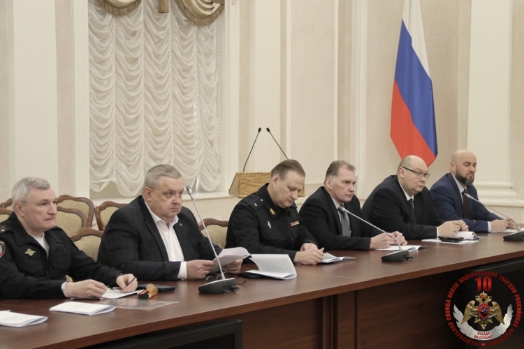 Участником координационного совещания по обеспечению правопорядка стал начальник территориального управления Росгвардии