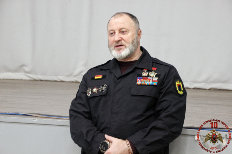 Представитель Росгвардии рассказал о своем боевом опыте на встрече с карельскими студентами