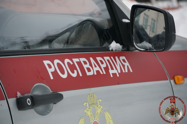 В Костомукше оперативность сотрудников Росгвардии помогла предотвратить пожар