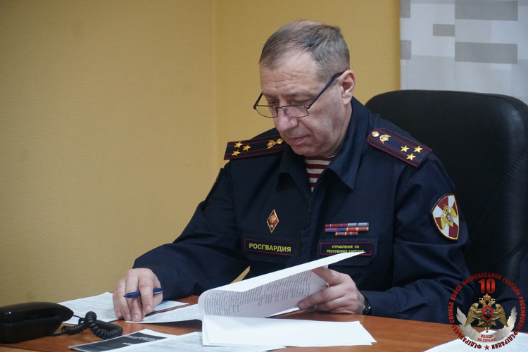 В Карелии руководство территориального управления Росгвардии приняло участие в заседании оперативного штаба Северо-Западного округа