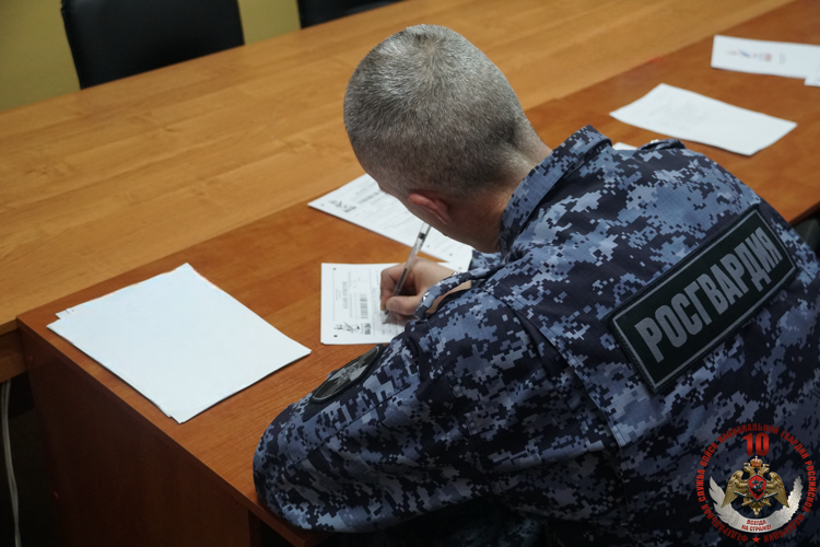 Росгвардейцы Карелии присоединились к участию в международной акции «Диктант Победы»