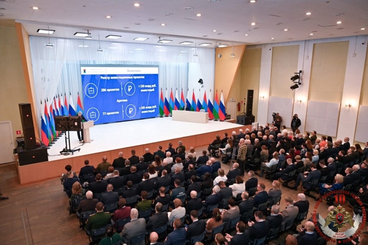 Руководство территориального управления Росгвардии приняло участие в расширенном заседании Законодательного Собрания Карелии