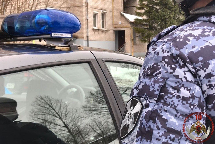 В Сегеже росгвардейцы оказали первую помощь водителю, потерявшему сознание