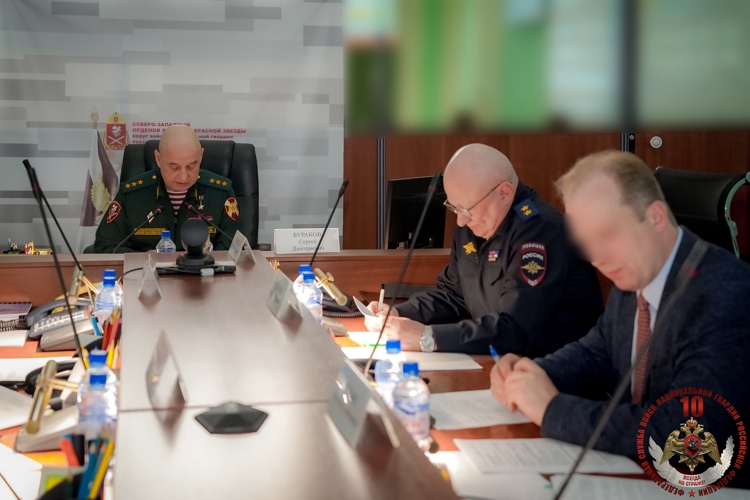 В Карелии руководство территориального управления Росгвардии приняло участие в заседании оперативного штаба Северо-Западного округа