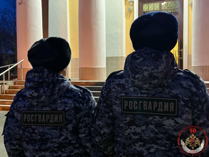 В Карелии безопасность празднования православной Пасхи обеспечили сотрудники Росгвардии
