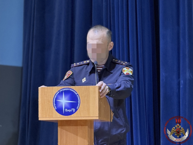 «В единстве народов России — сила нашей Родины!» - офицер Росгвардии стал гостем круглого стола