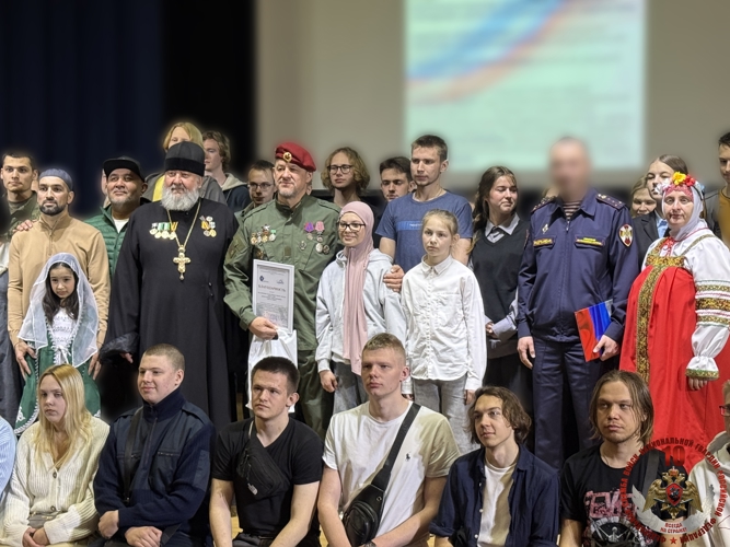 «В единстве народов России — сила нашей Родины!» - офицер Росгвардии стал гостем круглого стола