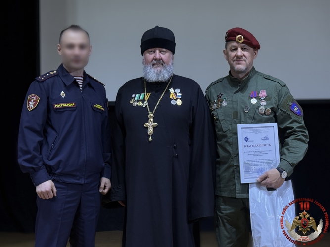 «В единстве народов России — сила нашей Родины!» - офицер Росгвардии стал гостем круглого стола