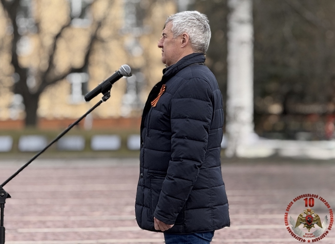 Церемонию открытия Всероссийской акции «Вахта Памяти – 2026» посетило руководство Росгвардии