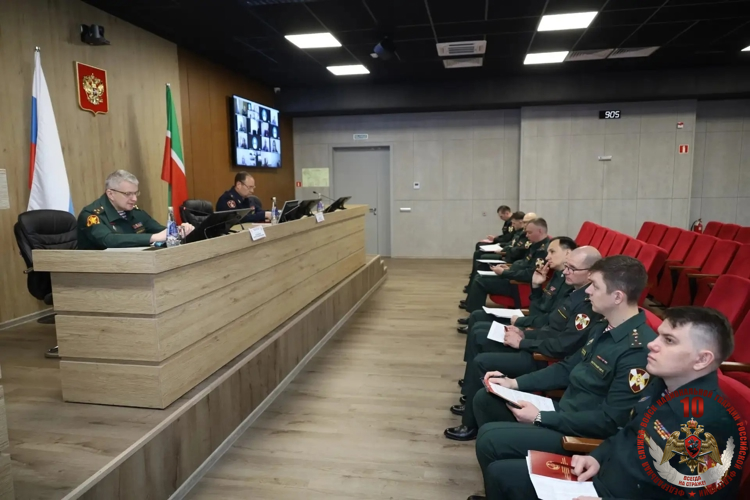  Учебно-методический сбор с руководителями пресс-служб округов войск национальной гвардии прошел в Казани