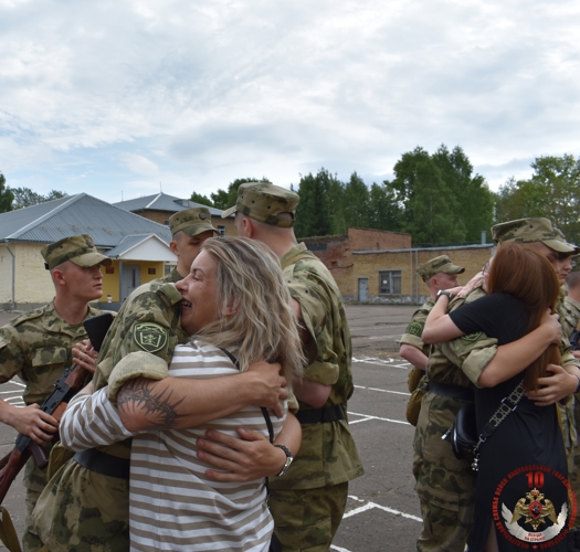 Карельские призывники приняли присягу в Центре подготовки личного состава Росгвардии