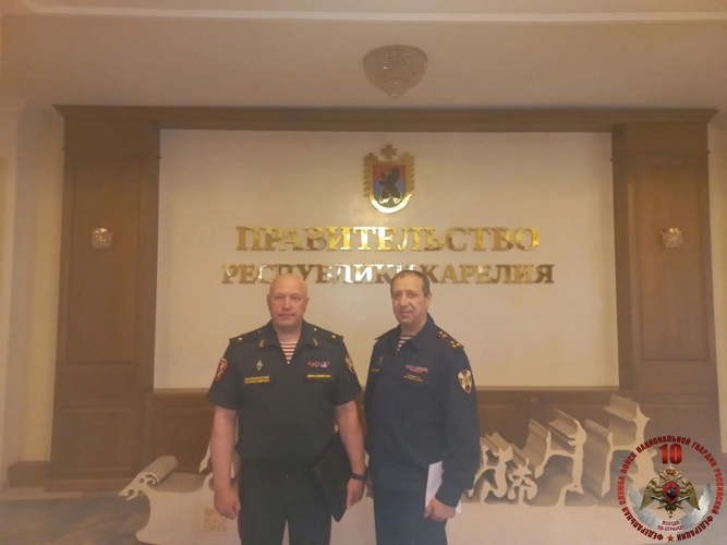 Заместитель командующего Северо-Западным округом Росгвардии совершил рабочую поездку в Карелию