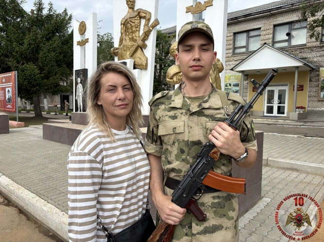 Карельские призывники приняли присягу в Центре подготовки личного состава Росгвардии