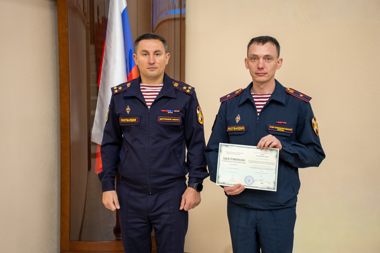 В Подмосковье завершились курсы повышения квалификации руководителей подразделений вневедомственной охраны Росгвардии