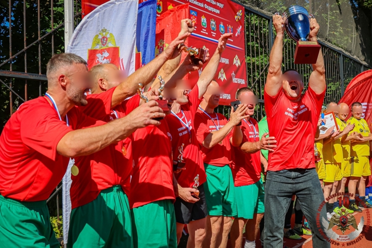 В Санкт-Петербурге завершился чемпионат Северо-Западного округа Росгвардии по мини-футболу
