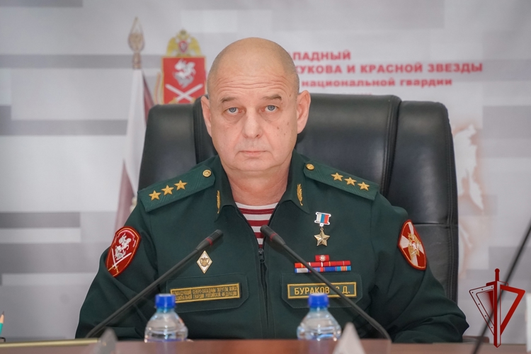 Руководство территориального управления приняло участие в заседании Военного совета Северо-Западного округа Росгвардии
